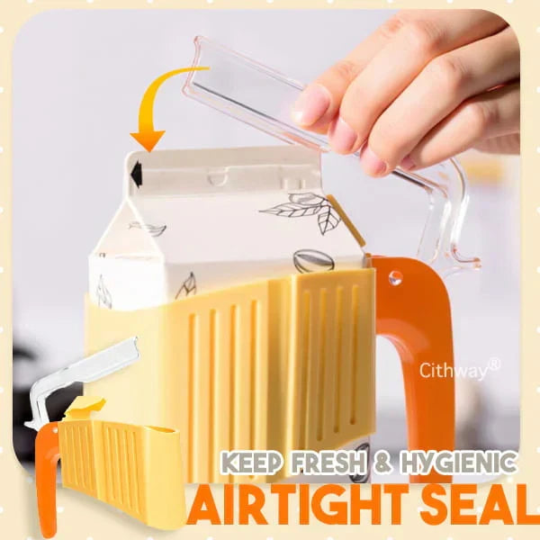Easy Seal and Pour Carton Clip Handle