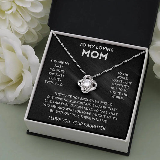Mom Clover Necklace