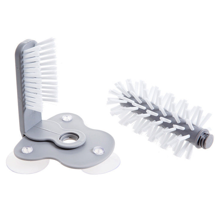 2 In 1 Cup Scrubber Glass Cleaner