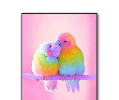 Full Round Drill Parrot Diamond Art Mosaic Kit