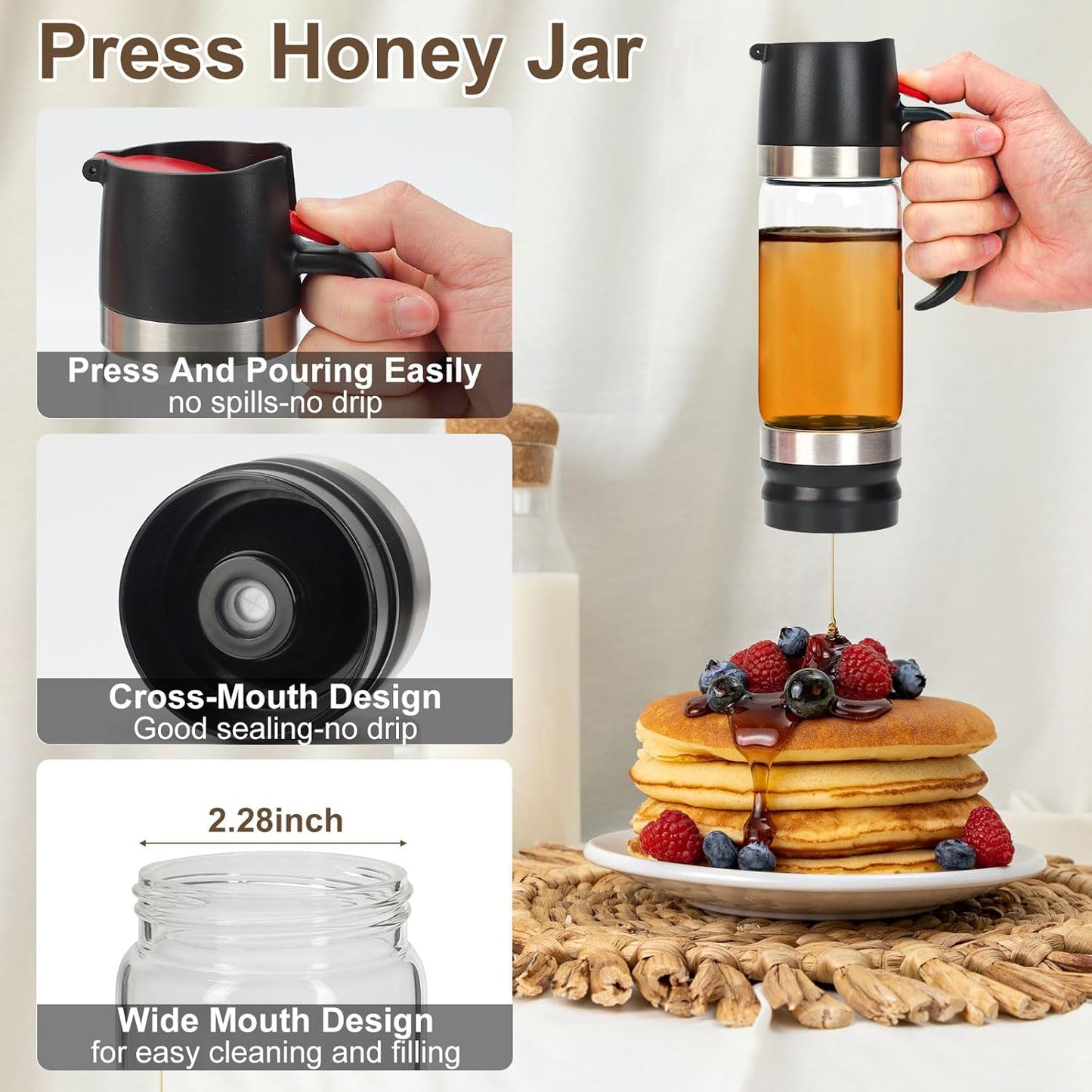 No-Drip Honey Dispenser