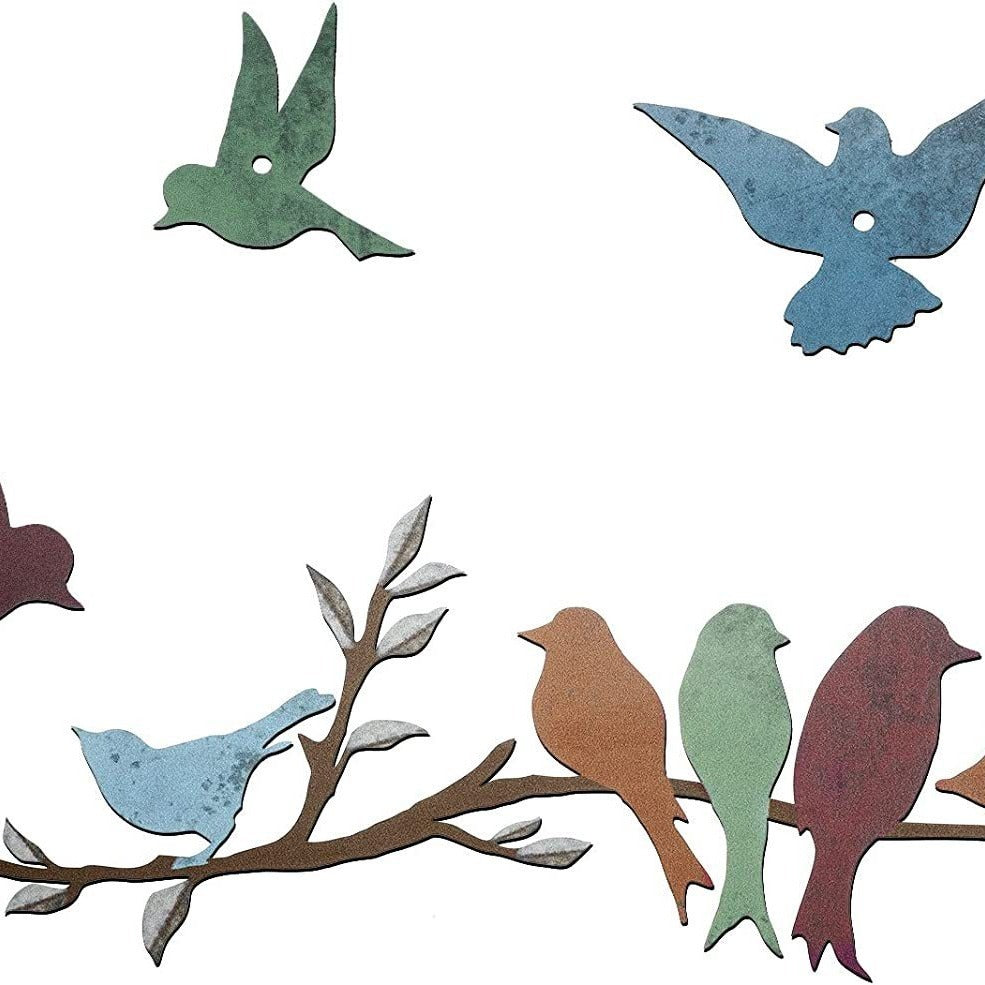 Modern Hanging Bird Branch Home Decor