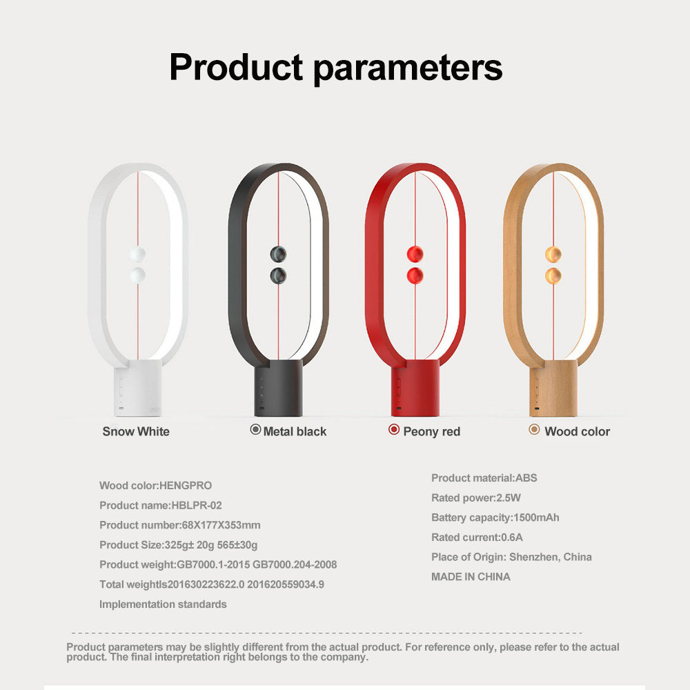 Ellipse Magnetic Table Lamp