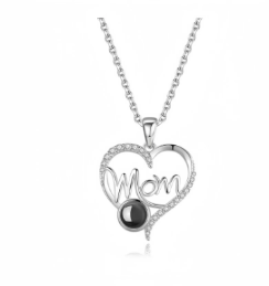 Heart Mom Necklace