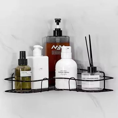 Corner Shower Caddy – Wall-Mount Bathroom Storage Shelf for Shampoo & Toiletries