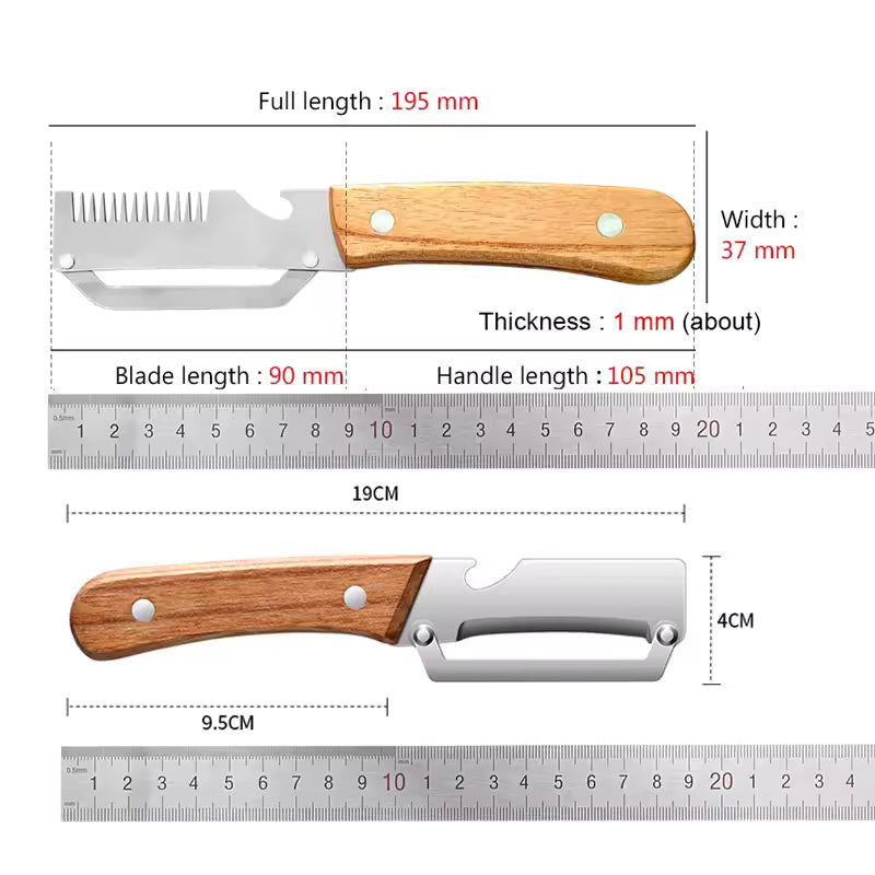 2-in-1 Multi-Functional Vegetable Peeler