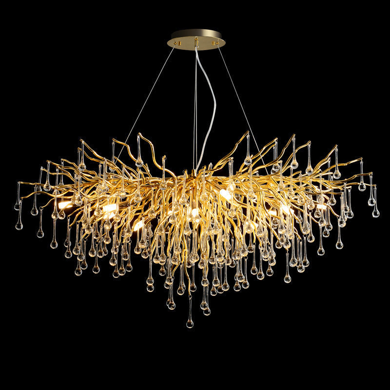 Elegant Model Home Art Deco Style Ceiling Lights