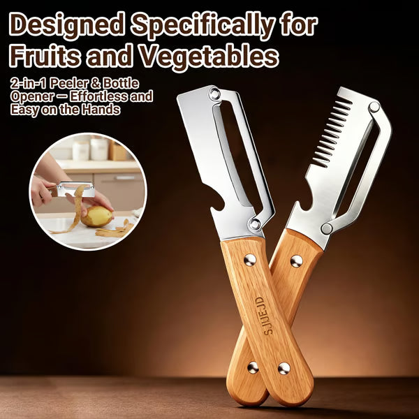 2-in-1 Multi-Functional Vegetable Peeler