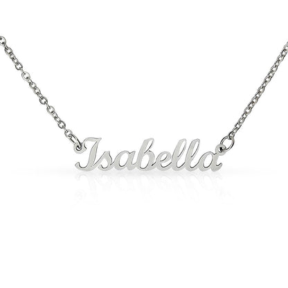 Classic Style Name Necklace