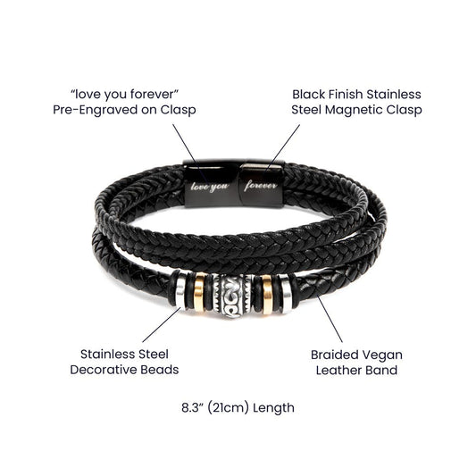 To My Stepdad Choice to Love – Bracelet