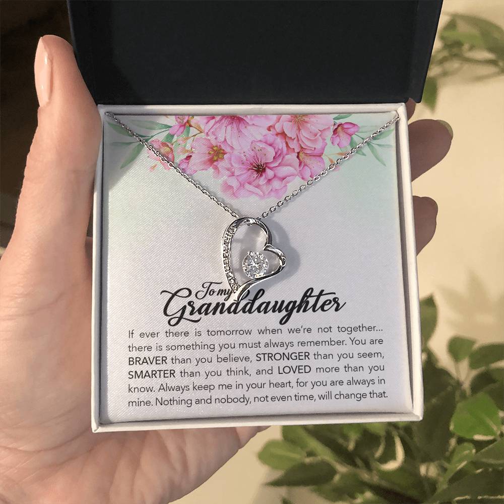 Brave Granddaughter - Forever Love Necklace
