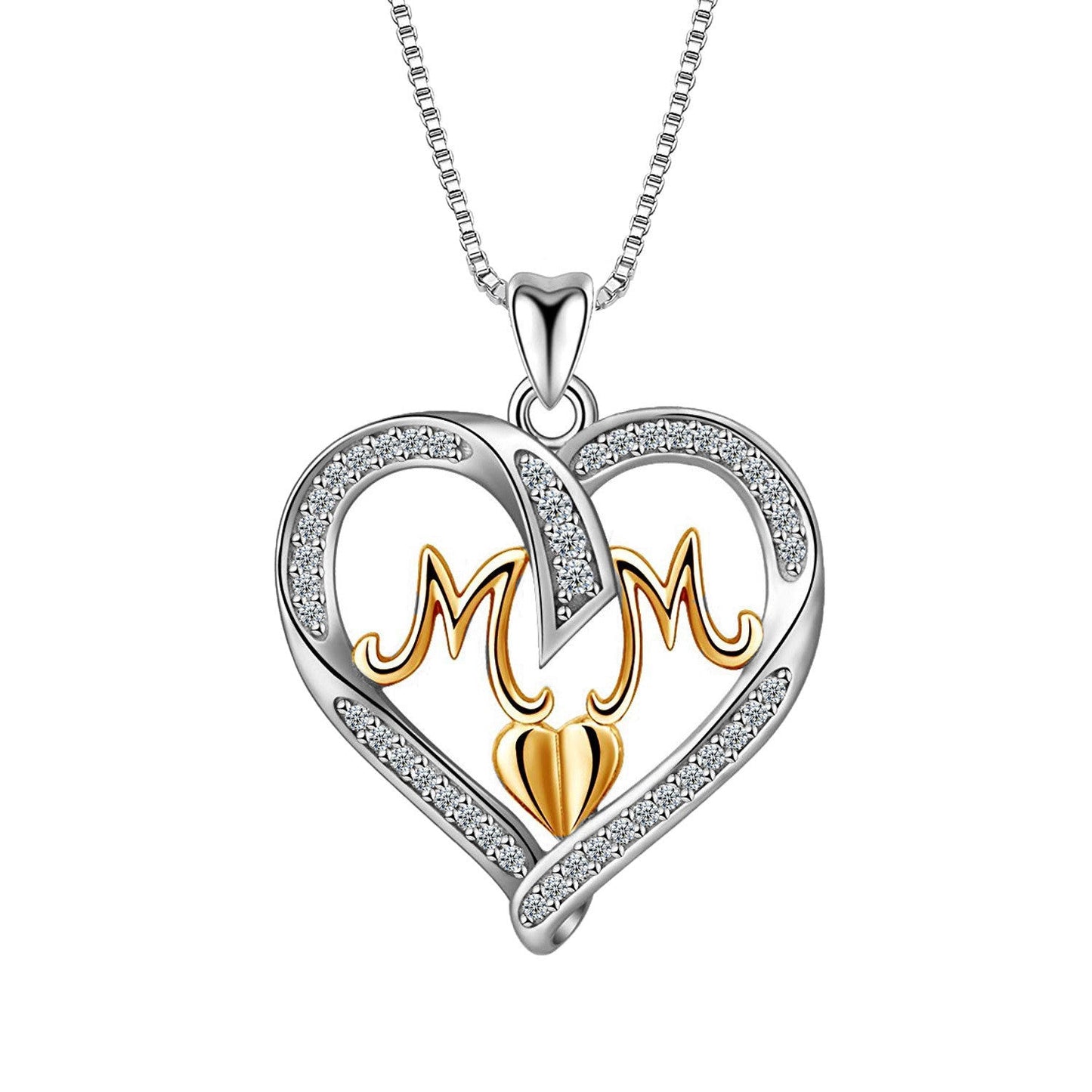Silver Mom Pendant
