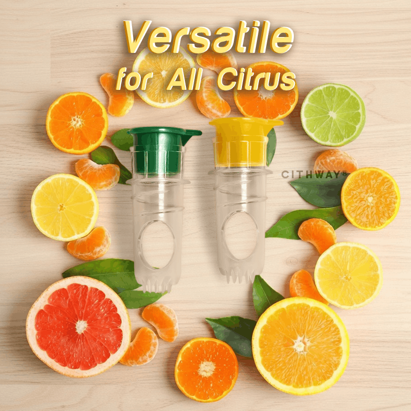 Fresh Squeeze 2-in-1 Citrus Juicer Set (2Pcs)