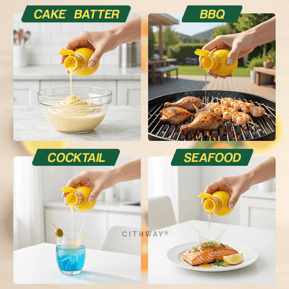 Fresh Squeeze 2-in-1 Citrus Juicer Set (2Pcs)